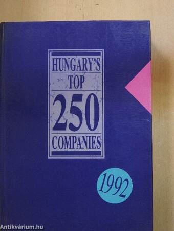 Hungary's Top 250 Companies