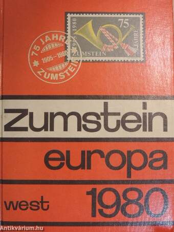 Briefmarken-katalog Zumstein - West Europa 1980