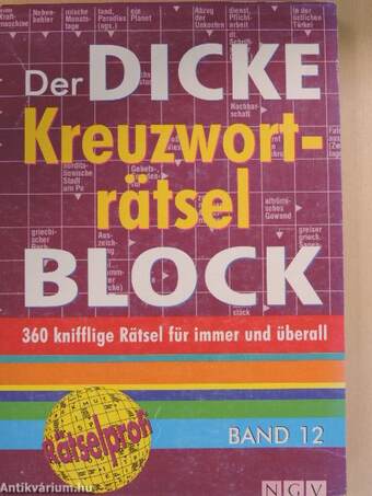 Der Dicke Kreuzworträtsel Block 12.