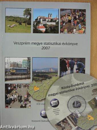 Veszprém megye statisztikai évkönyve 2007 - CD-vel