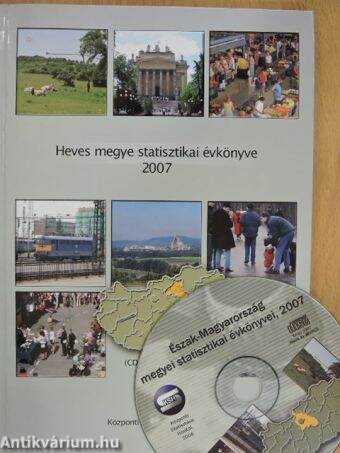 Heves megye statisztikai évkönyve 2007 - CD-vel