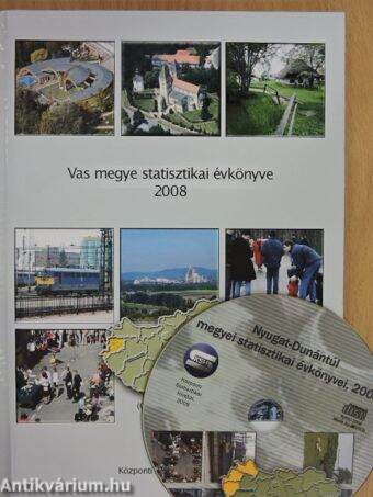 Vas megye statisztikai évkönyve 2008 - CD-vel