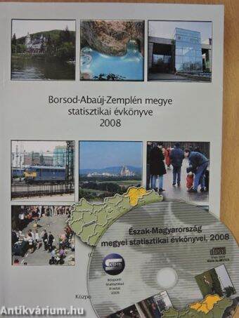 Borsod-Abaúj-Zemplén megye statisztikai évkönyve 2008 - CD-vel