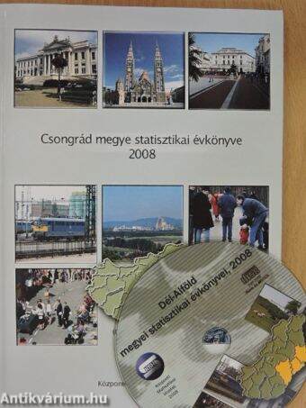 Csongrád megye statisztikai évkönyve 2008 - CD-vel