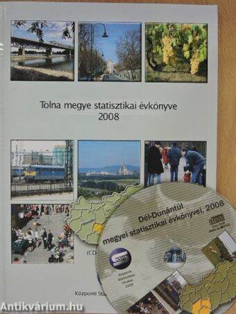 Tolna megye statisztikai évkönyve 2008 - CD-vel