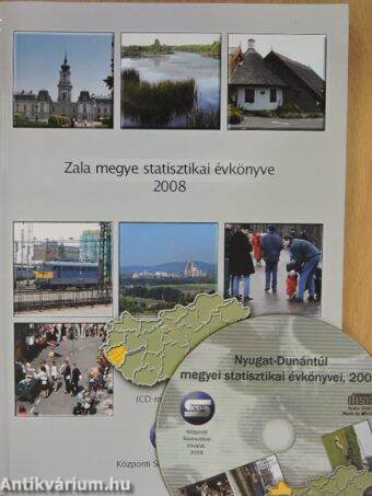 Zala megye statisztikai évkönyve 2008 - CD-vel