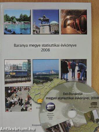 Baranya megye statisztikai évkönyve 2008 - CD-vel