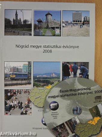 Nógrád megye statisztikai évkönyve 2008 - CD-vel