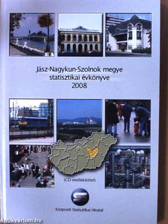 Jász-Nagykun-Szolnok megye statisztikai évkönyve 2008 - CD-vel