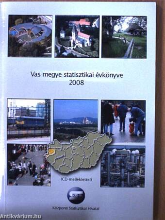 Vas megye statisztikai évkönyve 2008 - CD-vel