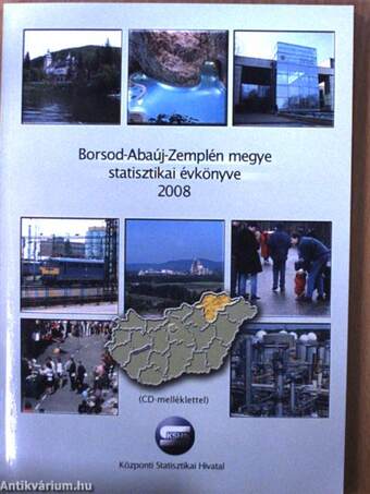 Borsod-Abaúj-Zemplén megye statisztikai évkönyve 2008 - CD-vel