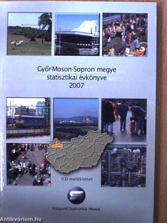 Győr-Moson-Sopron megye statisztikai évkönyve 2007 - CD-vel