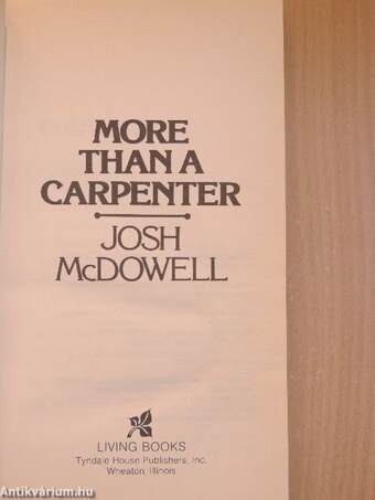 More than a carpenter