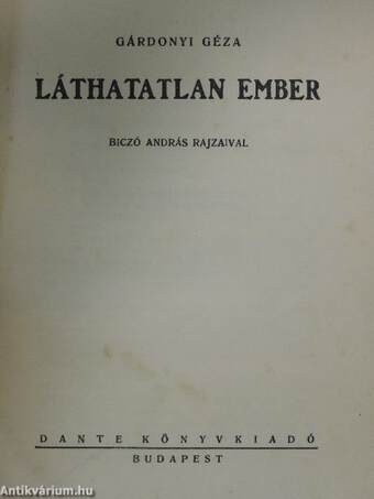 Láthatatlan ember