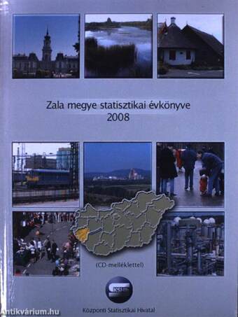 Zala megye statisztikai évkönyve 2008 - CD-vel