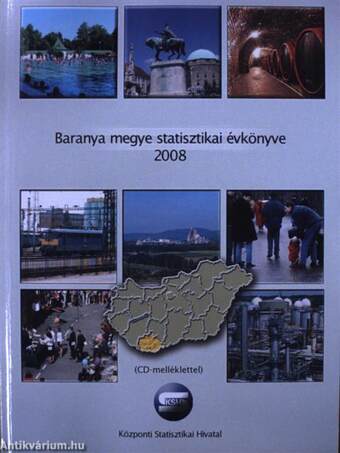 Baranya megye statisztikai évkönyve 2008 - CD-vel