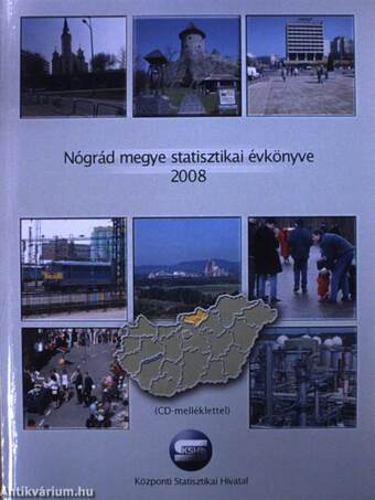 Nógrád megye statisztikai évkönyve 2008 - CD-vel