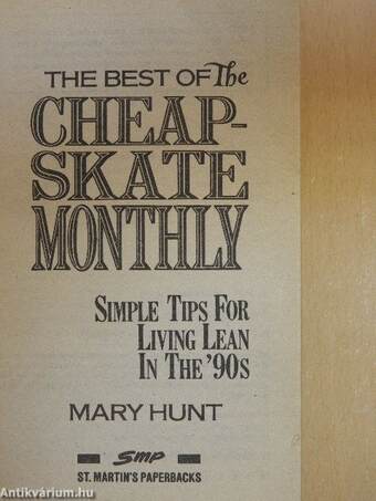 The Best of the Cheapskate Monthly