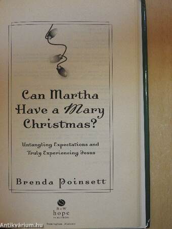 Can Martha Have a Mary Christmas?