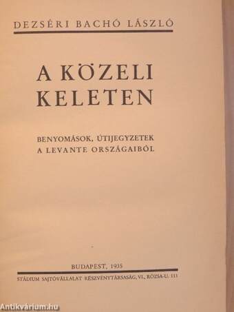 A közeli Keleten