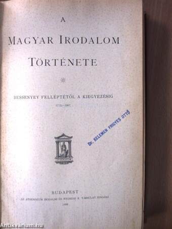 A magyar irodalom története II.