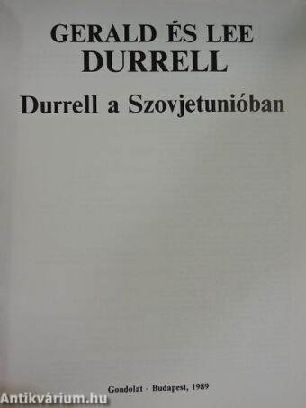 Durrell a Szovjetunióban