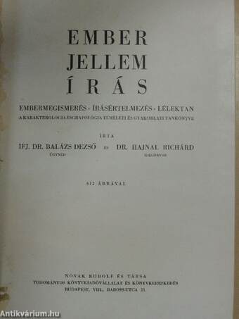 Ember, jellem, írás