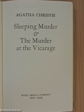 Sleeping Murder/The Murder at the Vicarage