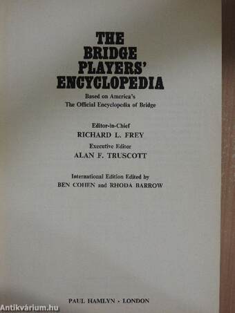 The Bridge Players' Encyclopedia