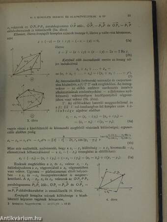 Műszaki matematikai gyakorlatok B. IV.