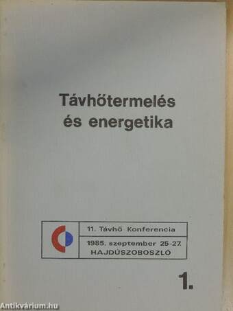 Távhőtermelés és energetika