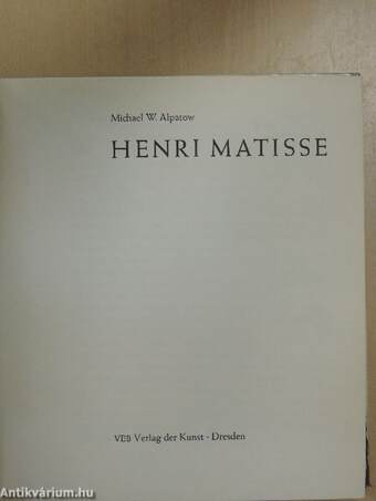 Henri Matisse