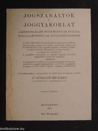 Jogszabályok és joggyakorlat