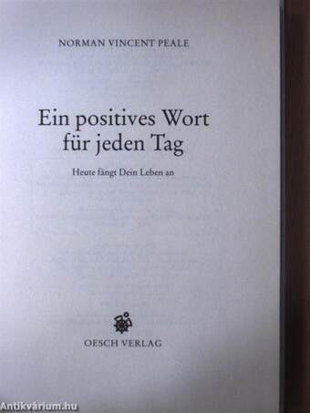 Ein positives Wort für jeden Tag