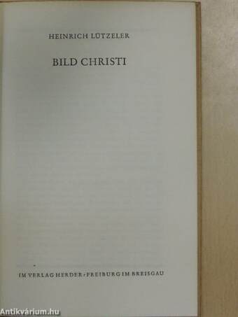 Bild Christi