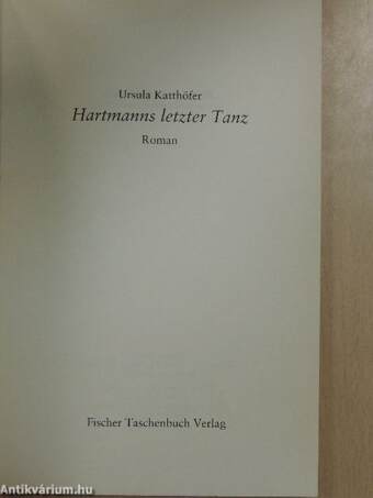 Hartmanns letzter Tanz