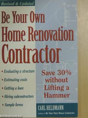 Be Your Own Home Renovation Contractor