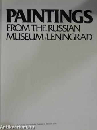 Paintings from the Russian Museum/Leningrad