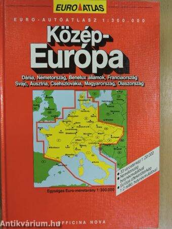 Közép-Európa autóatlasz