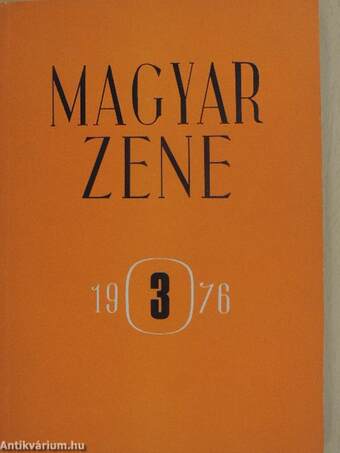Magyar Zene 1976/3.