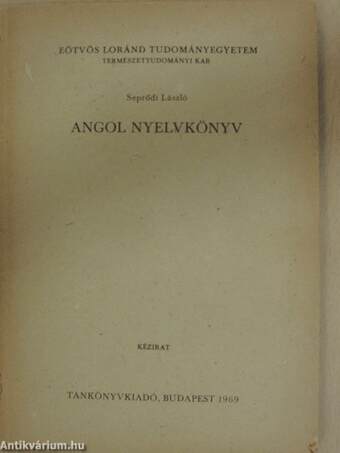 Angol nyelvkönyv