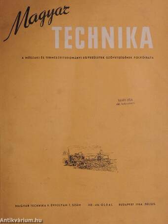 Magyar Nehézipar 1947./Bányászati és Kohászati Lapok 1950./Aluminium 1950./Magyar Technika 1954./Öntöde (vegyes számok) (22 db)