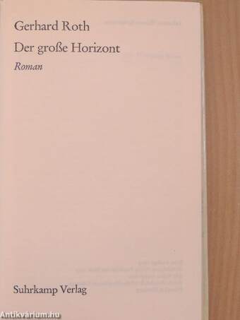 Der große Horizont