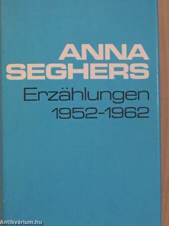 Erzählungen 1952-1962