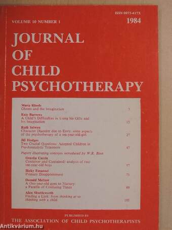 Journal of Child Psychotherapy 1/1984.