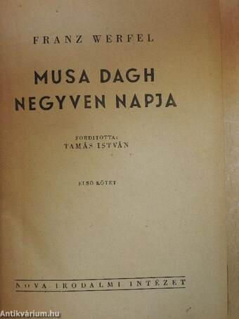 Musa Dagh negyven napja I-II.