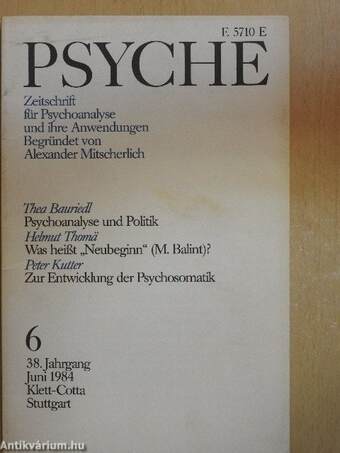 Psyche 6/1984.