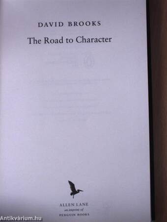 The Road to Character