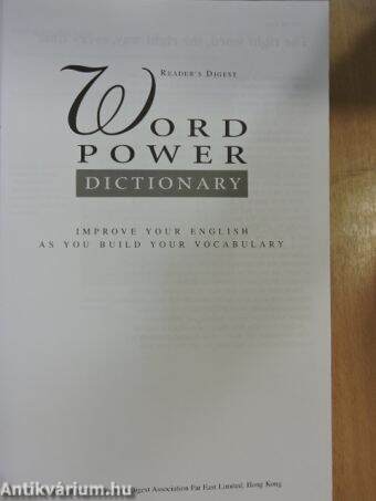 Reader's Digest Word Power Dictionary