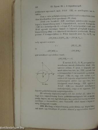 A projektiv geometria elemei